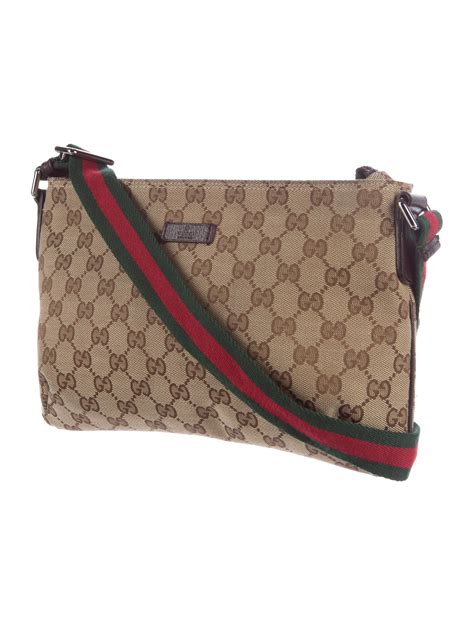 silver gucci crossbody